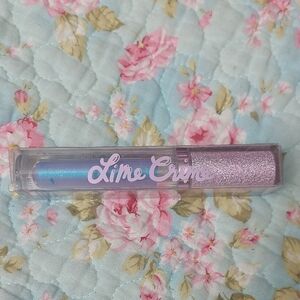 Lime Crime Diamond Crushers Lip Topper Iridescent Blue & Lavender Glitter Gloss